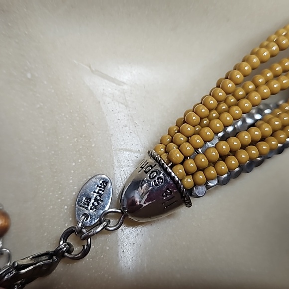 LIA SOPHIA LAKEVIEW RETIRED NECKLACE MULTI-STRAND - Picture 5 of 8